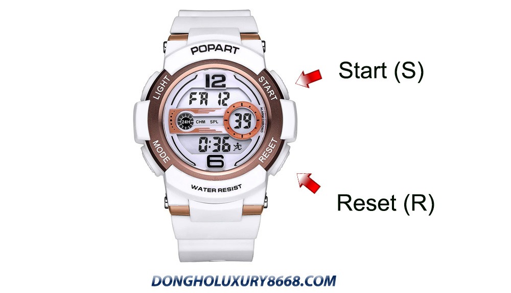 Hướng dẫn sử dụng và cách chỉnh đồng hồ điện tử Popart cực đơn giản