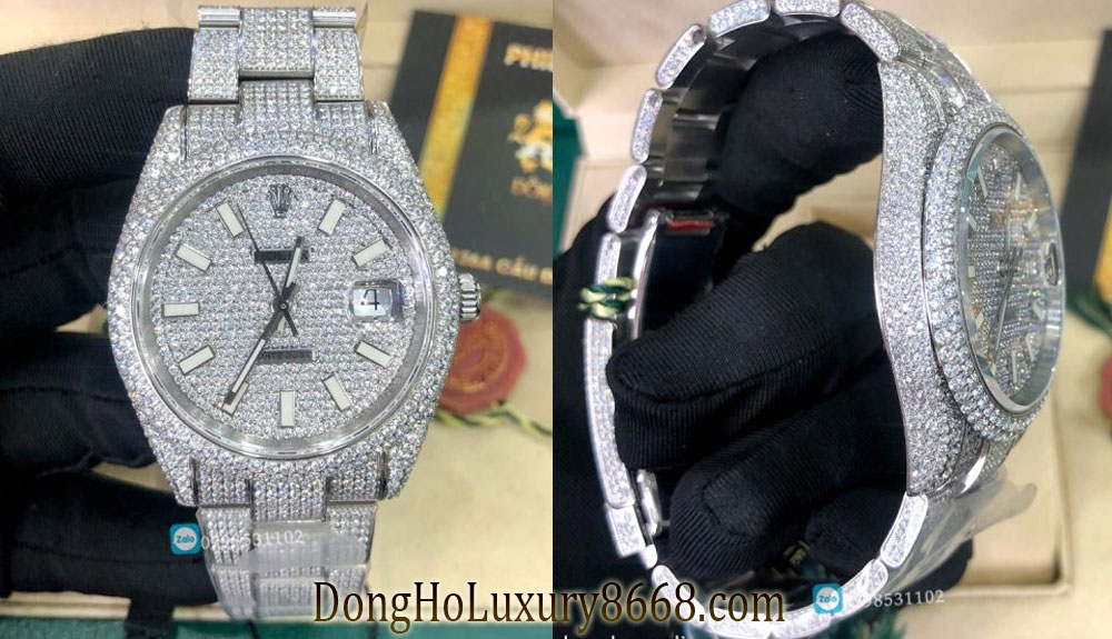 Khung vỏ của chiếc đồng hồ Rolex nam giá rẻ, đồng hồ Rolex 1.1 và những đánh giá đồng hồ Rolex nhái